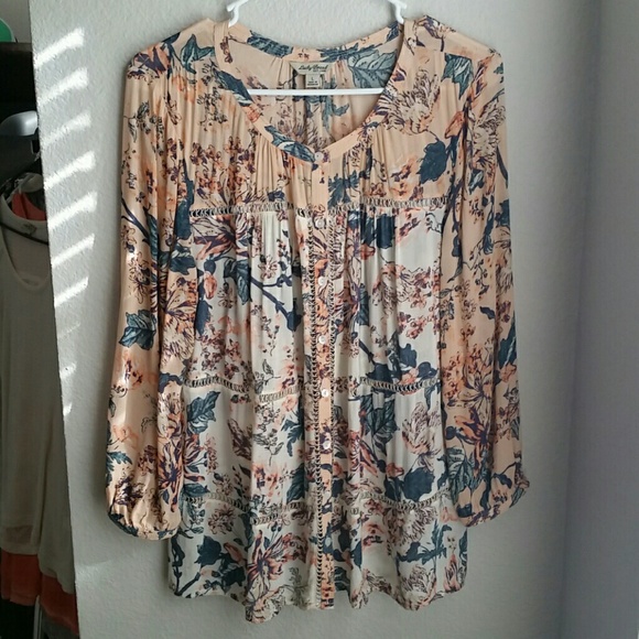 Lucky Brand Tops - Lucky Brand Blouse - L